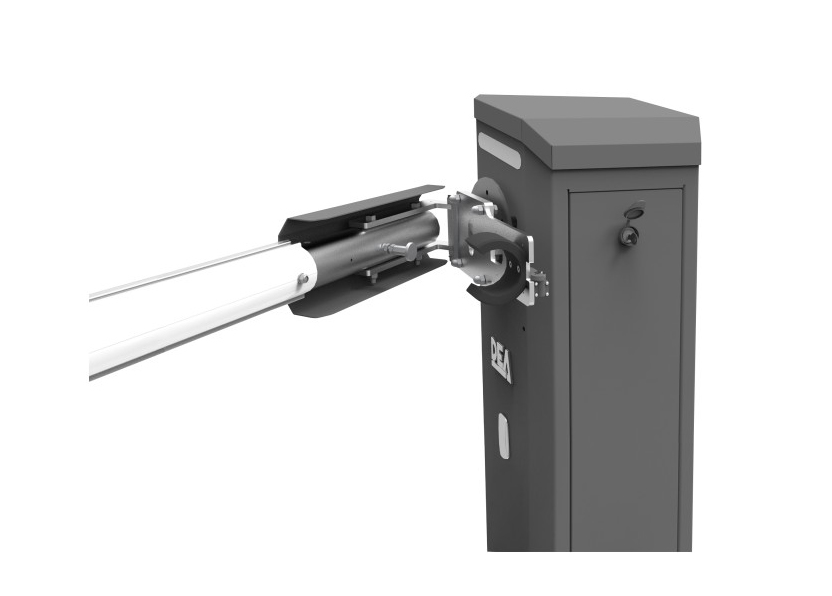 Механизм аварийного откидывания стрелы DEA